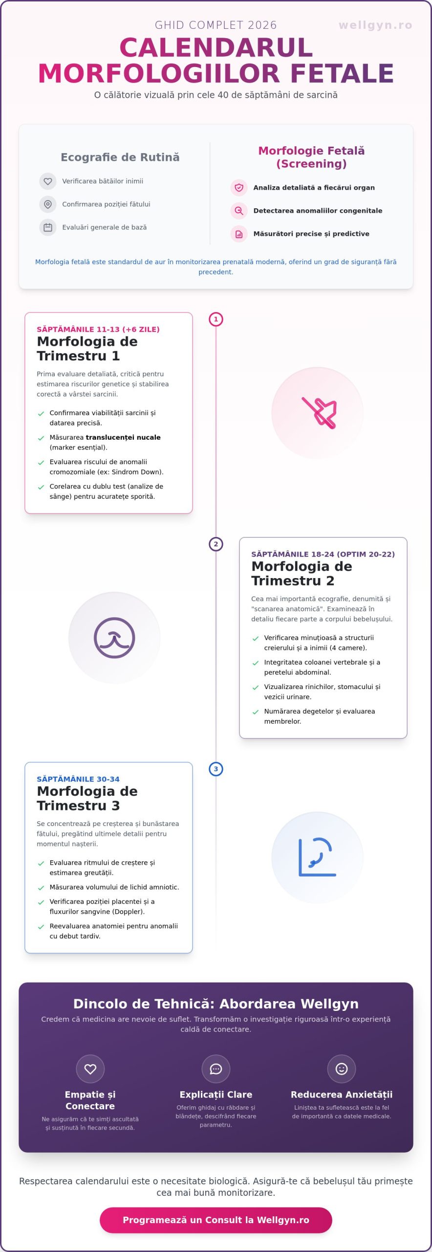 Morfologie fetală București: Ghid complet pentru viitoarele mămici în 2026
